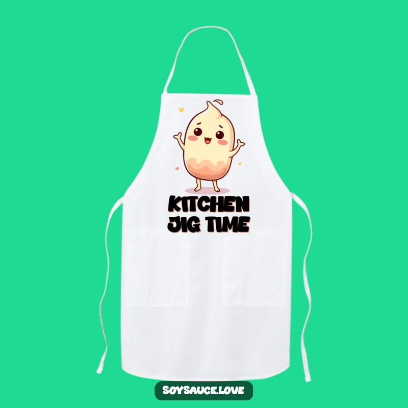 Funny Kawaii Soy Sauce Apron - Kitchen Jigging Protector Gift