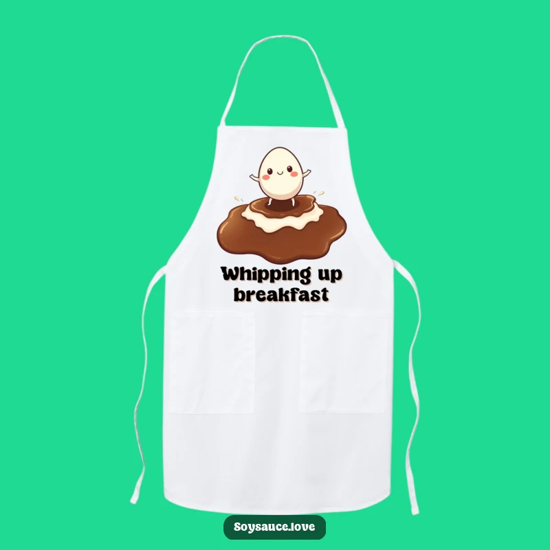 Funny Egg Surf Apron - Kitchen Cheerful Surfer, Soy Sauce Style, Fantastic Funny Gift