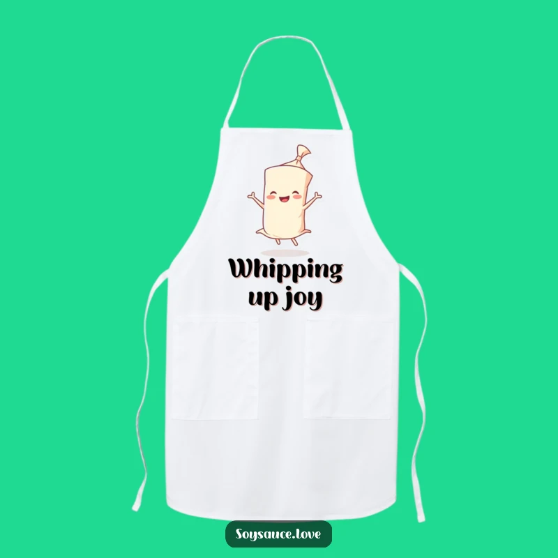 Funny Wonton Twirl Apron - Kitchen Joyful Wrapper, Happy Cooking Gear, Fantastic Funny Gift