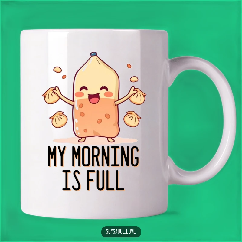 Funny Dumpling Juggling Sachet Mug: A Hilarious Gift for Food Lovers!