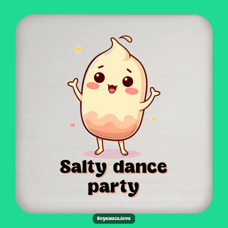 Funny Kawaii Soy Sauce Coaster - Jigging Drink Protector Gift