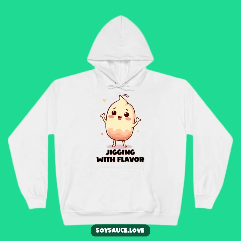 Cozy Funny Kawaii Soy Sauce Hoodie - Jigging Comfort Gift for Foodies