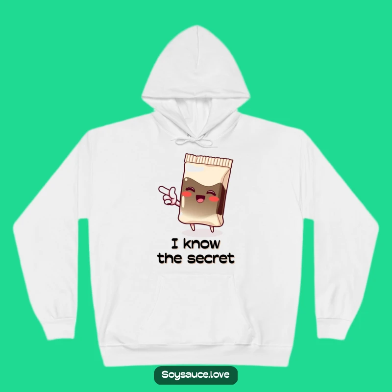Funny Giggling Soy Sauce Hoodie, Cozy Comfort with a Side of Laughter
