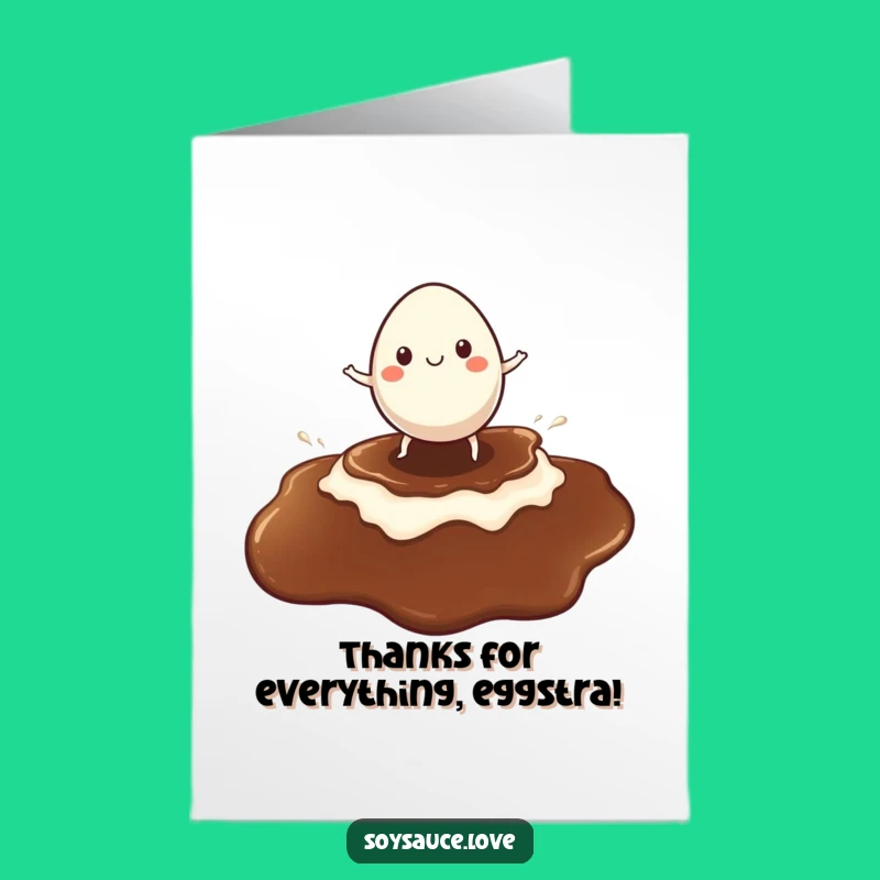 Hilarious Thank You Card Free Printable: Egg Surfing Thanks, Funny Downloadable Gift